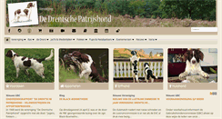 Desktop Screenshot of drentschepatrijshond.org
