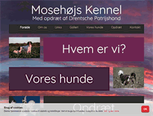 Tablet Screenshot of drentschepatrijshond.dk